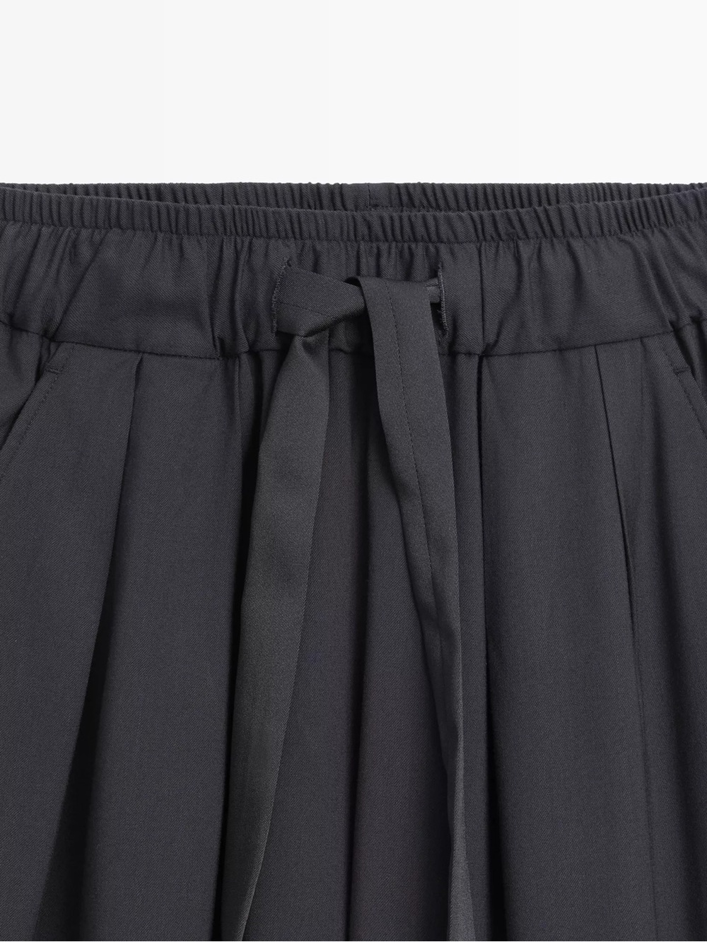 VOLUMINOUS WIDE-LEG PLEATED TROUSERS - Picture 3 of 8
